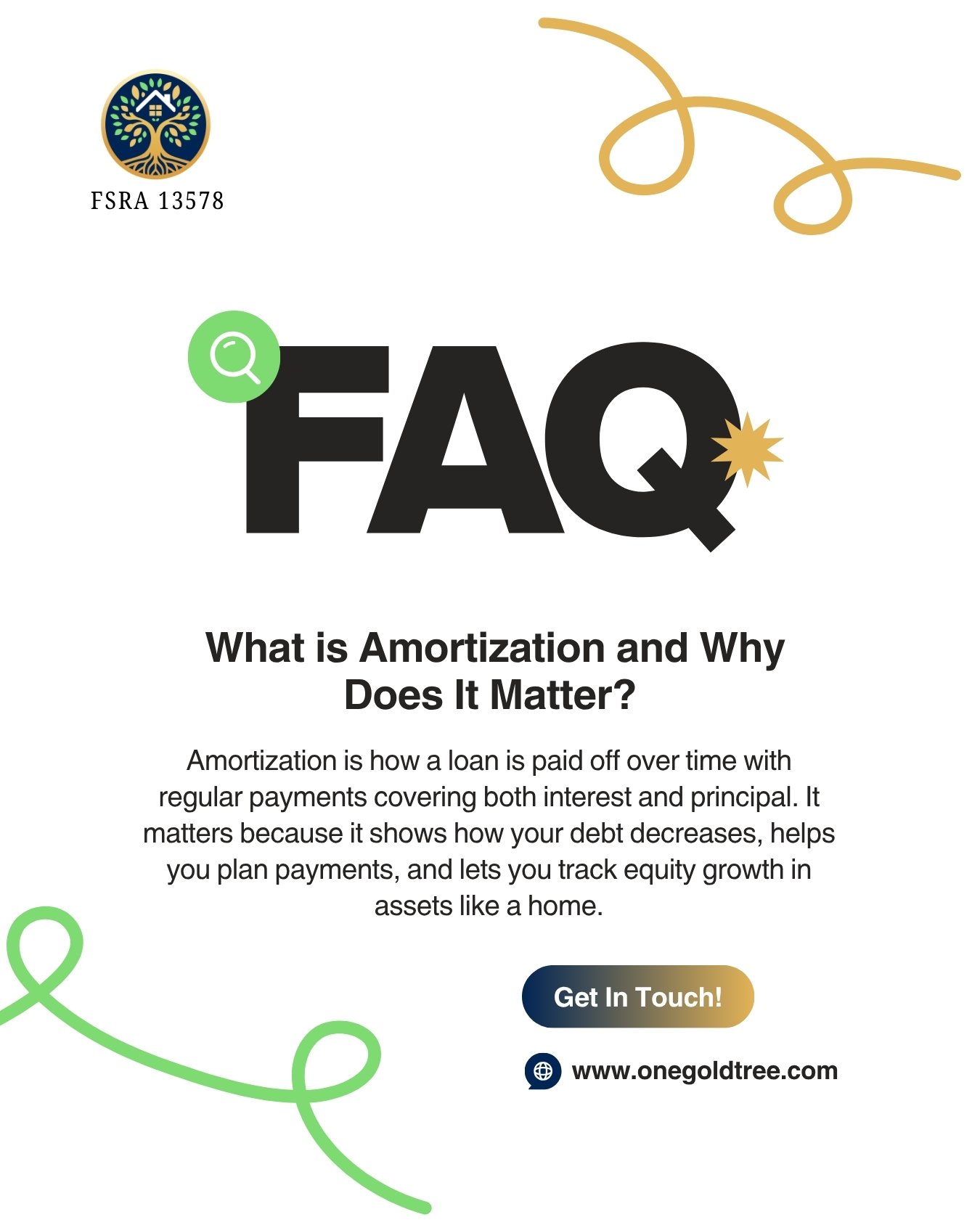 Track your pa-yments, reduce interest, grow equity, and plan smarter with amortization! Understanding how your loan works helps you take control of your finances and achieve your goals.
Visit us at https://goldtreemortgage.com/
.
.
.
.
#amortization #loans #personalfinance #moneytips #financialplanning #debtreduction #loanmanagement #smartmoney #financialliteracy #homeownership #budgetingtips #moneymatters